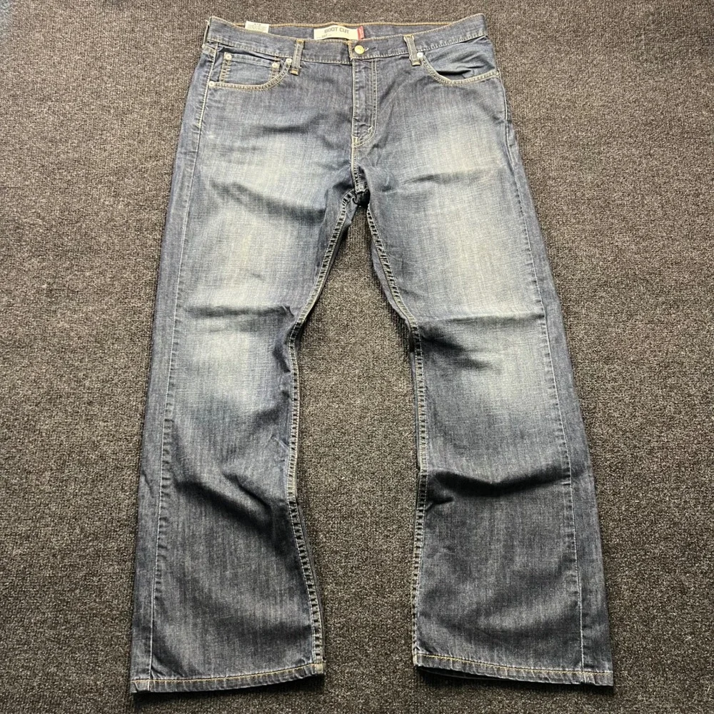 Vintage Levis 527 Slim Bootcut Jeans Mens 36x30 Blue Denim 100% Cotton 527-0487